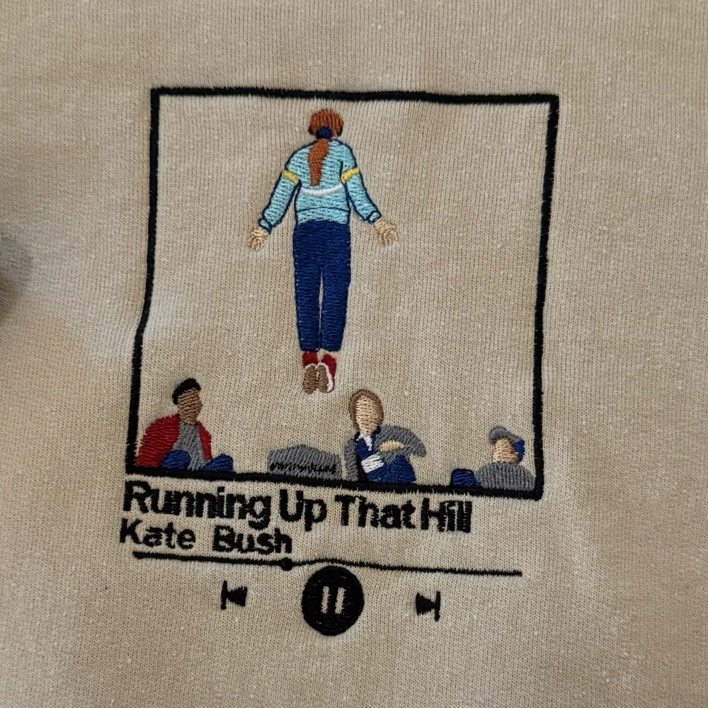 Stranger Things Max Embroidered Sweater